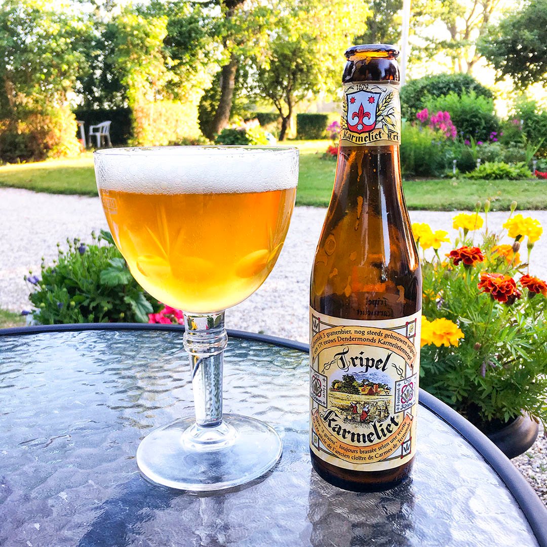 Tripel karmeliet - Som att dricka ett flytande bageri med smaker av bland annat vete, jäst och honung.