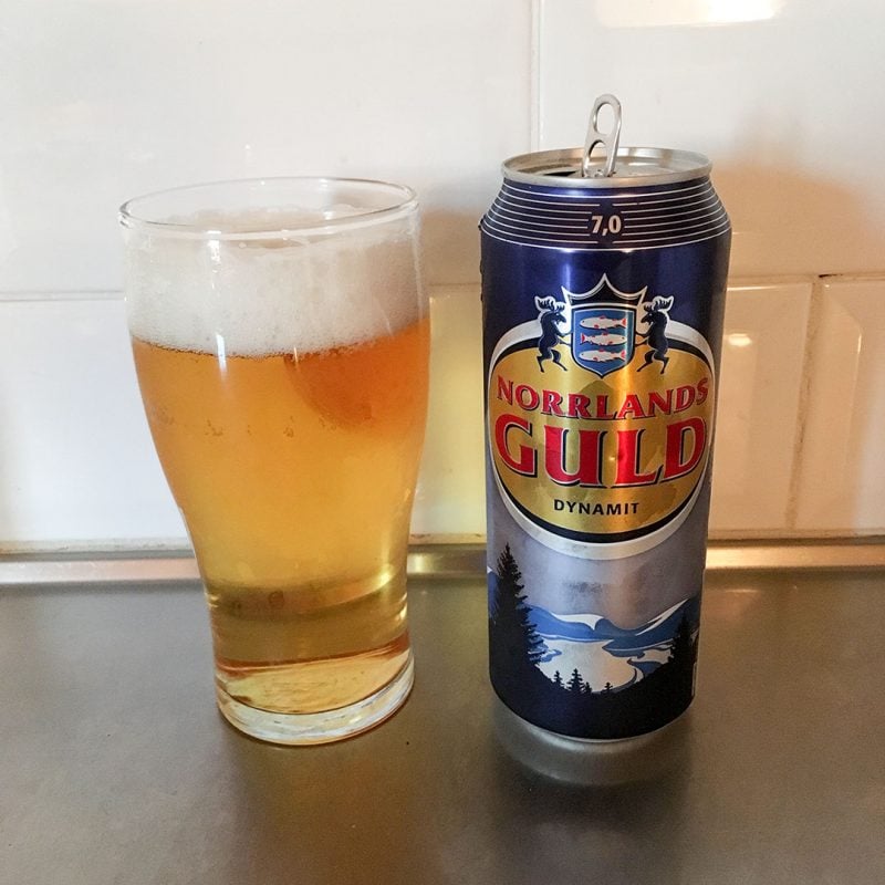 Norrlands Guld Dynamit - 7% dynamit på flaska.