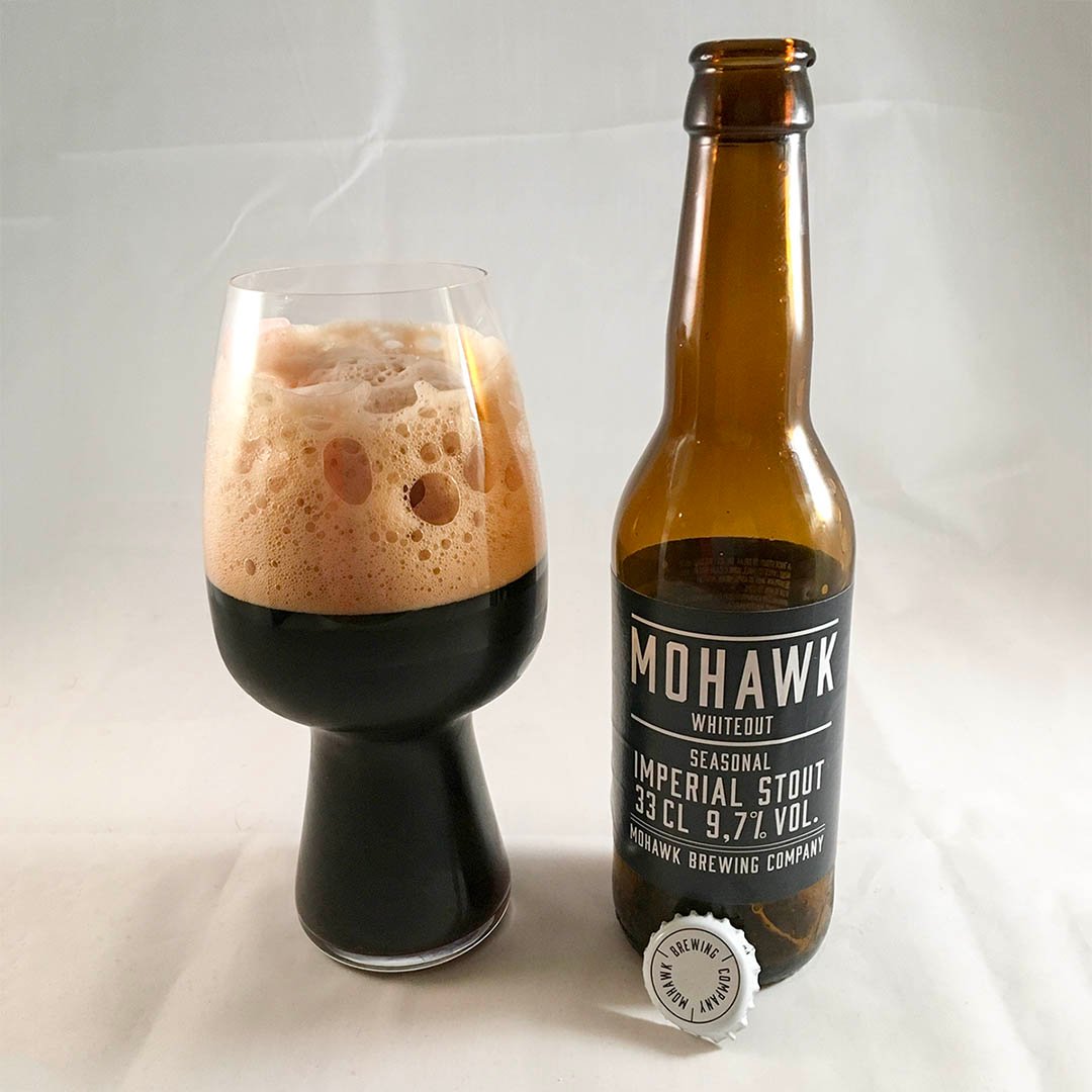Mohawk Whiteout Imperial Stout - En ovanlig och smakrik öl.
