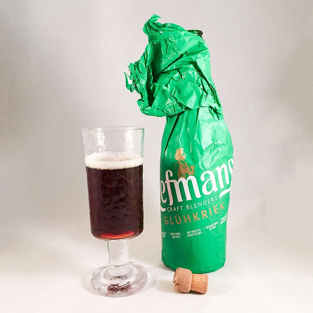 Liefmans Glühkriek - En värmande öl som du serverar vid 70°C.