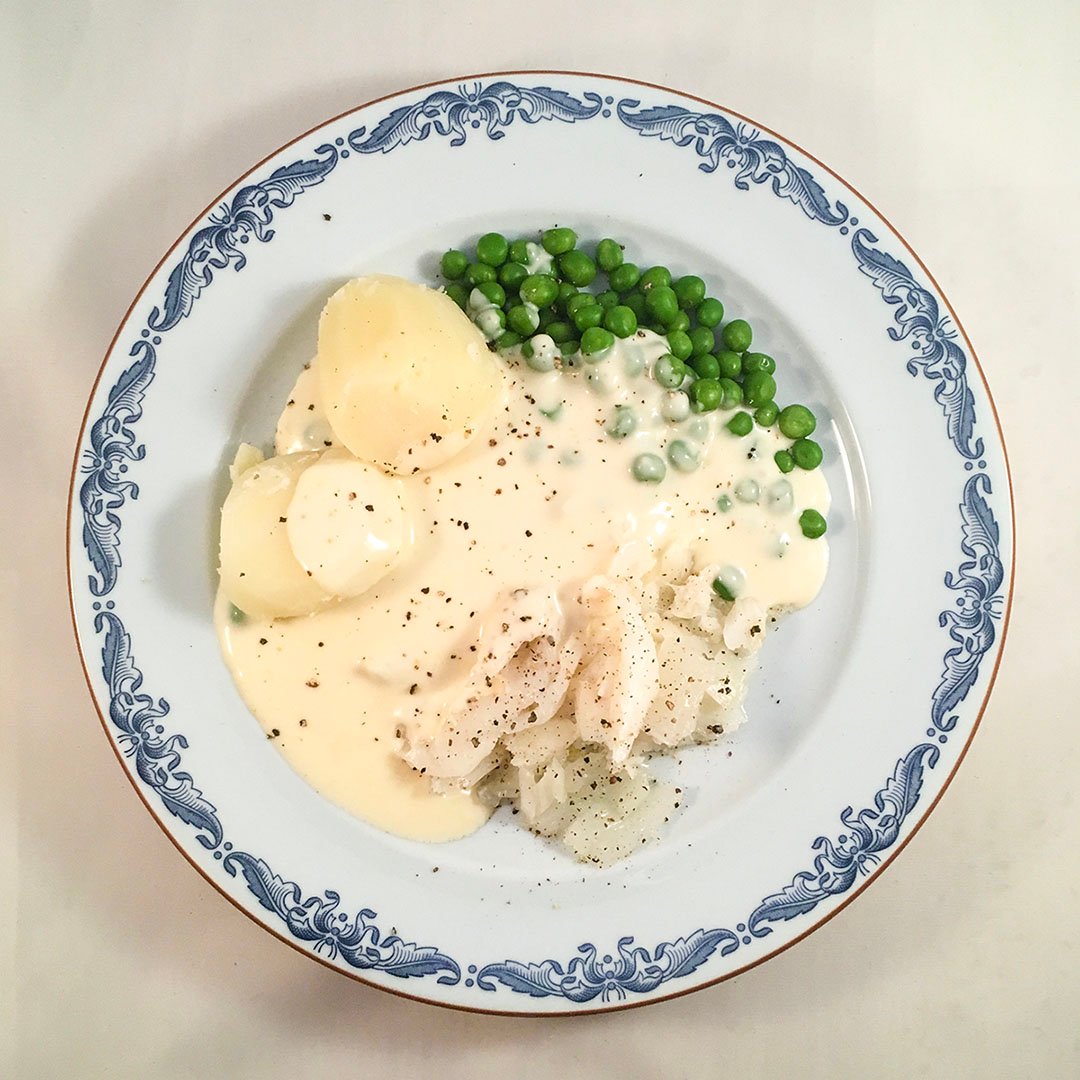 Lutfisk med vit sås - Klassisk julmat som du lyckas med.