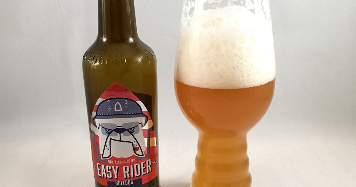 Easy Rider Bulldog är alkoholfri IPA från Gotlands Bryggeri - Johans mat