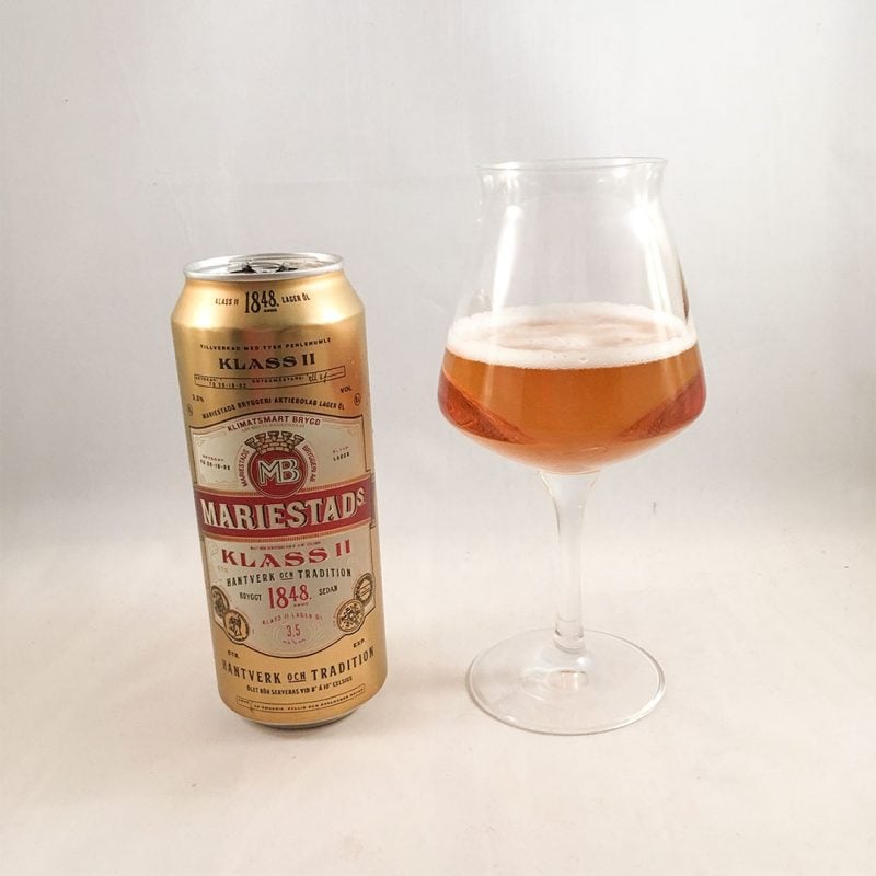 Mariestads 3,5% är en trevlig stabil folköl.