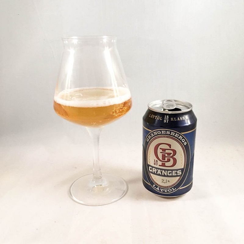 Grängesbergs Lättöl dricker du till måltiden.