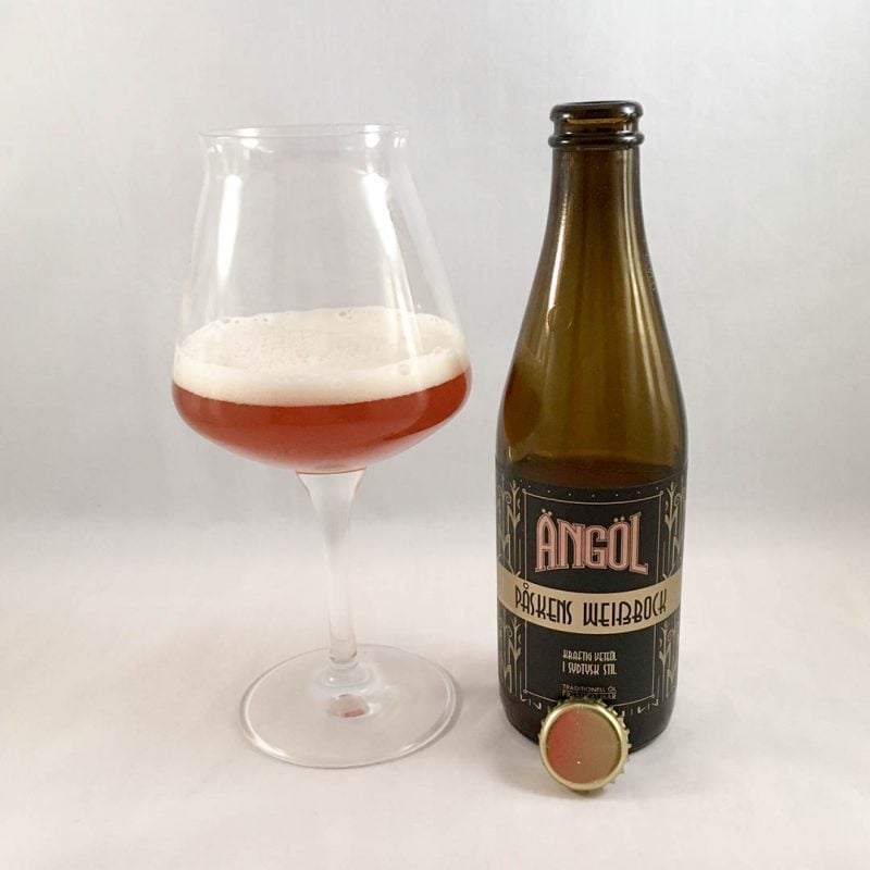 Ängöl Påskens Weissbock upplevs inte färdig och jag känner mig osäker i att dricka upp den.