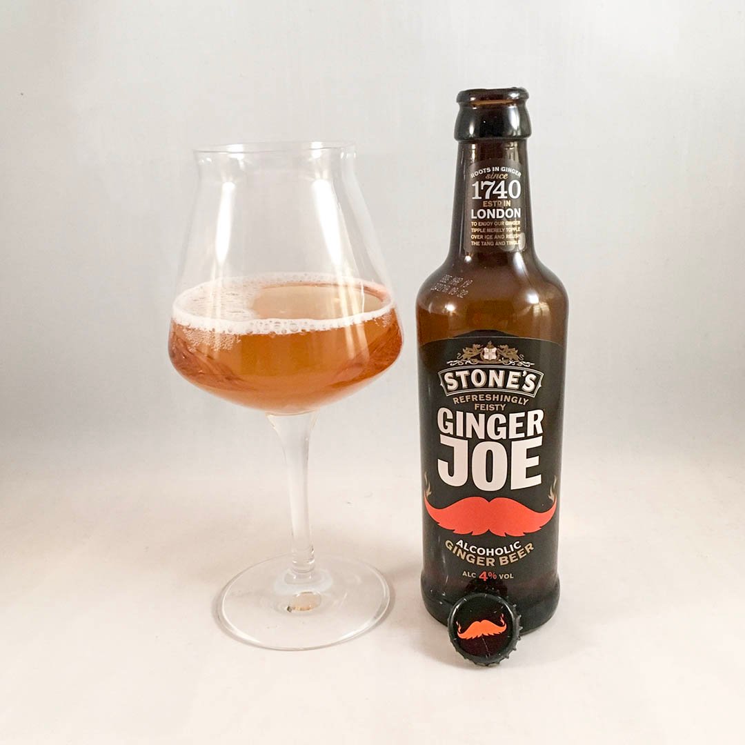 Stone's Ginger Joe är öl som smakar ingefära. Precis som sin alkoholfria lillebror men med extra allt.