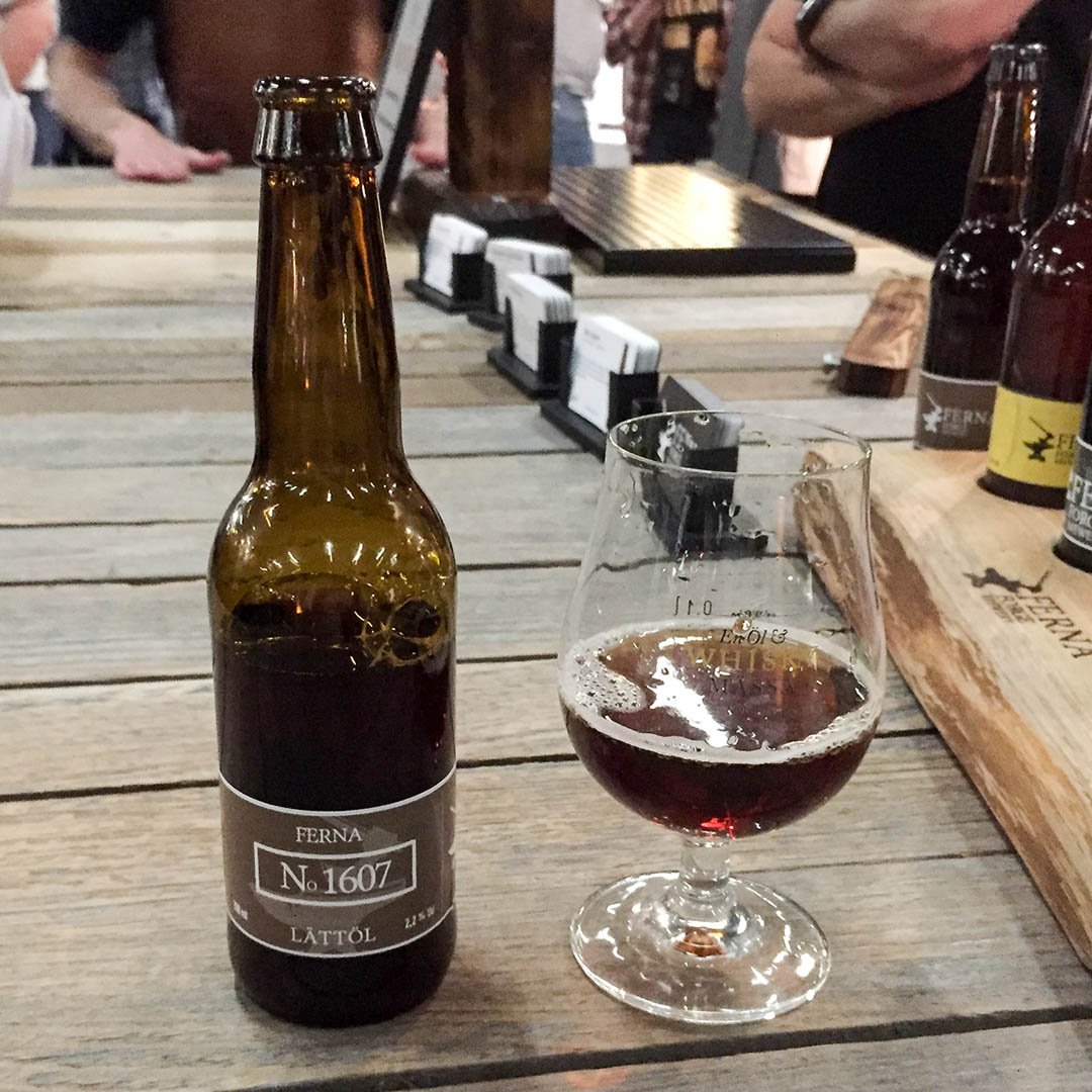 Ferna Forge Brewery No 1607 Lättöl är ölen utan medaljvinst.