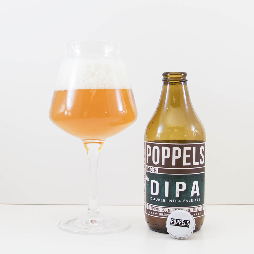Poppels DIPA dricker du en varm sommardag eller att servera till grillat kött och hamburgare.
