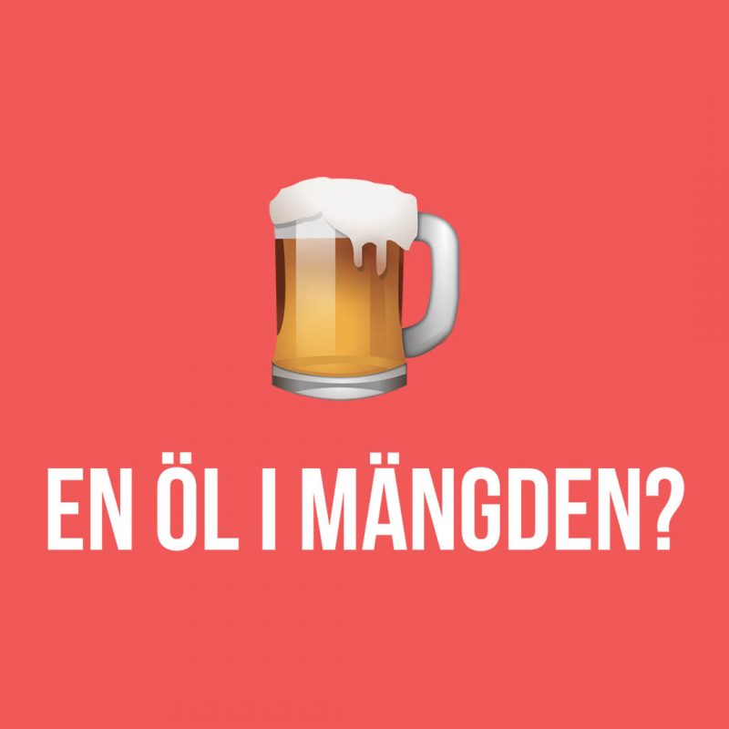 En öl i mängden - vad menar jag egentligen med det? Det ska jag reda ut i denna artikel, för svaret är inte så komplicerat.