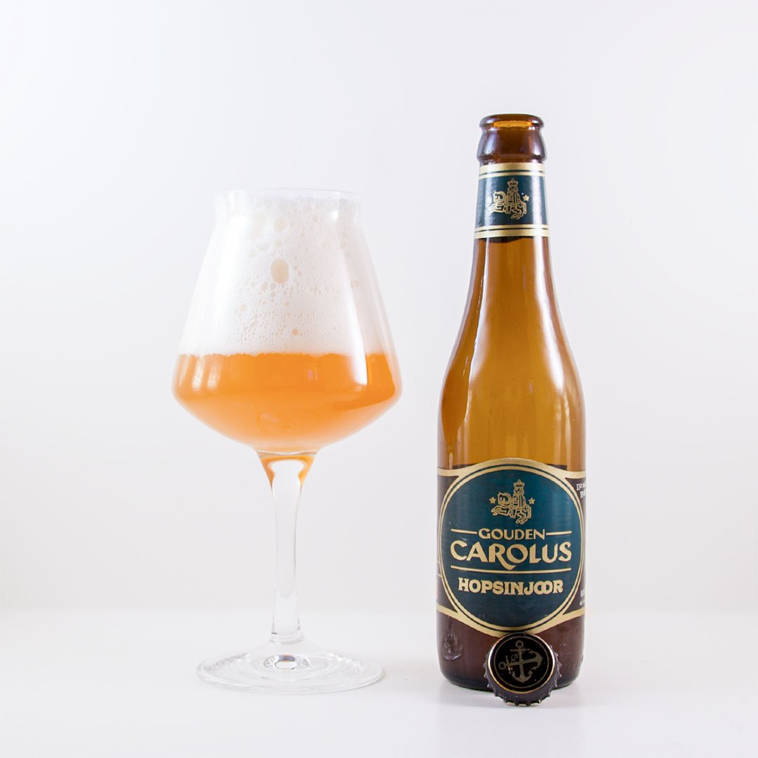 Gouden Carolus Hopsinjoor smakar typiskt Belgien och jag gillar den!