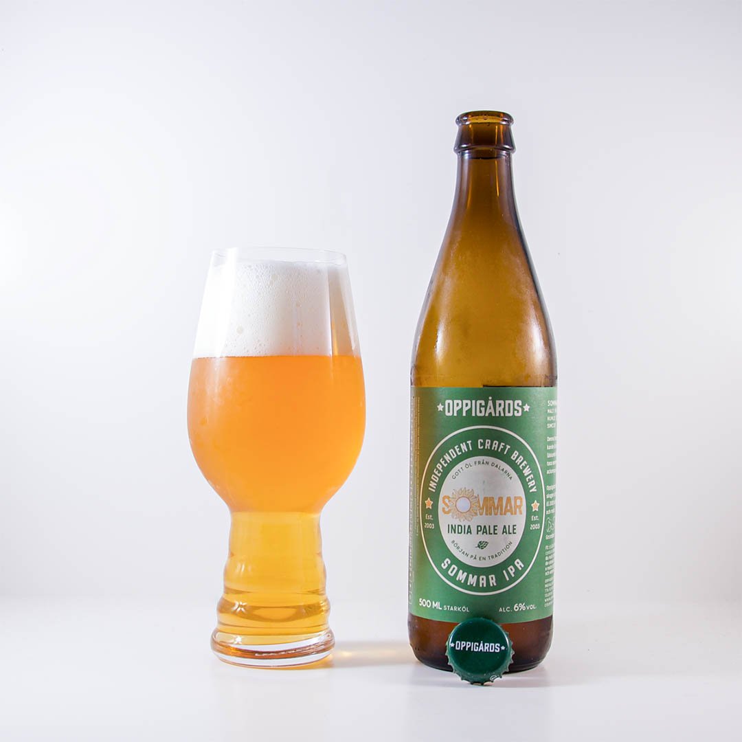 Sommar IPA från Oppigårds Bryggeri är en angenäm öl.
