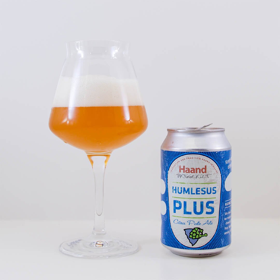 Humlesus Plus från Haandbryggeriet smakar bra med balanserad doft och smak.