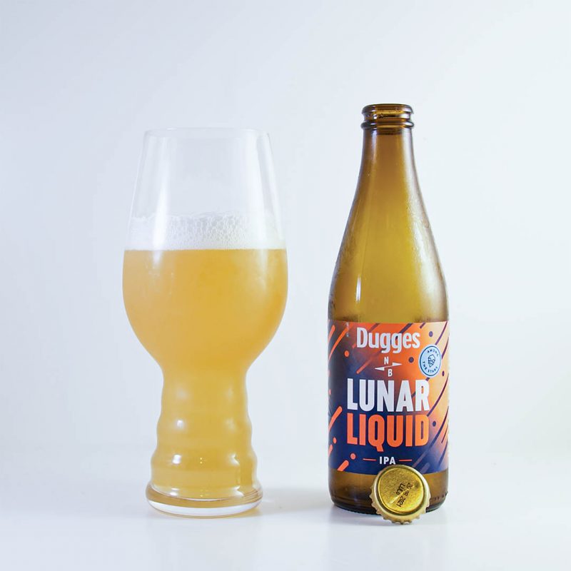 Lunar Liquid från Dugges Bryggeri & North Brewing har trevlig tropisk doft och smak.