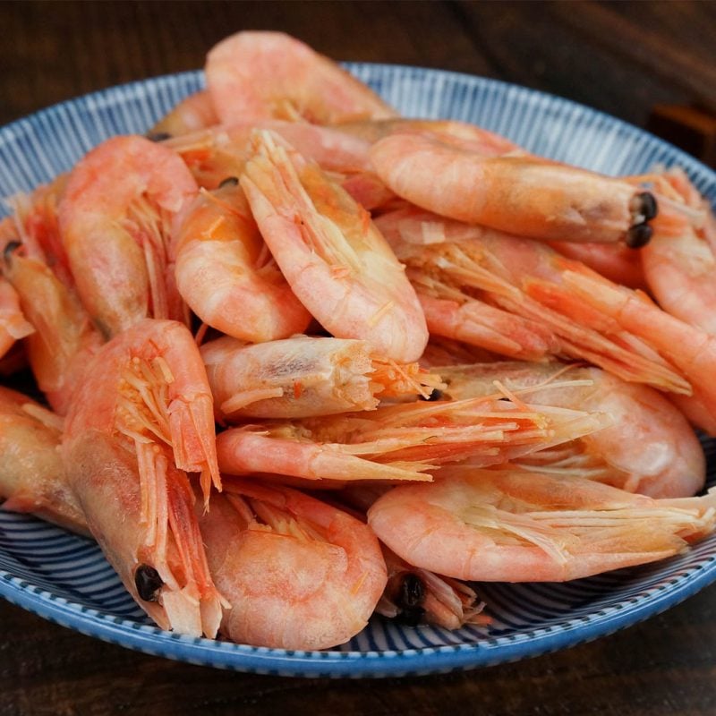 Vad väger räkorna efter att de skalats? Hur mycket får du över på 1 kilo oskalade räkor?