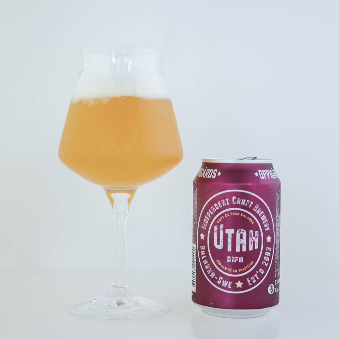 Oppigårds Utah DIPA från Oppigårds Bryggeri är en välsmakande öl.