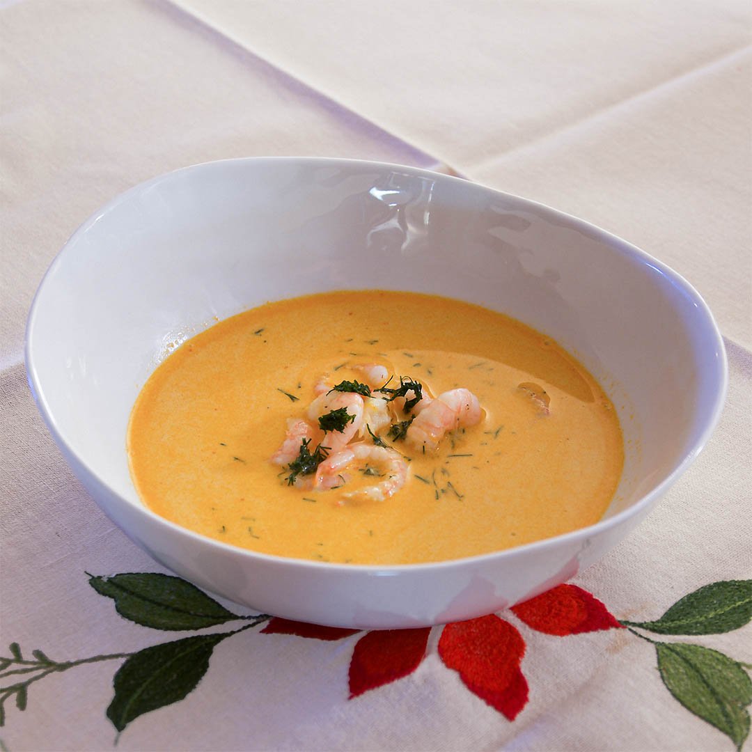 Räksoppa - Recept på enkel och snabblagad måltid som självklart även smakar bra.