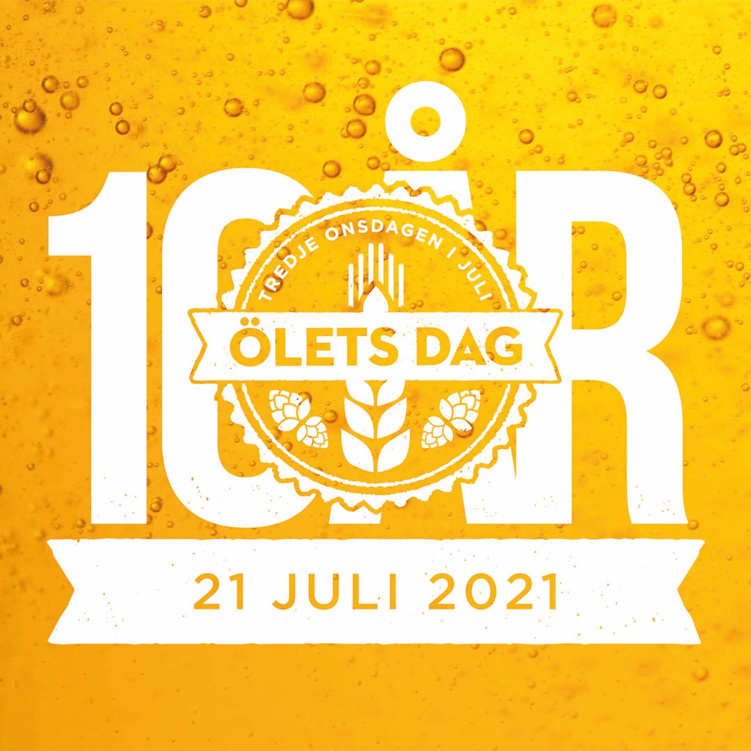 Ölets dag - dagen då du ska dricka svensk öl och stödja våra svenska ölproducenter.