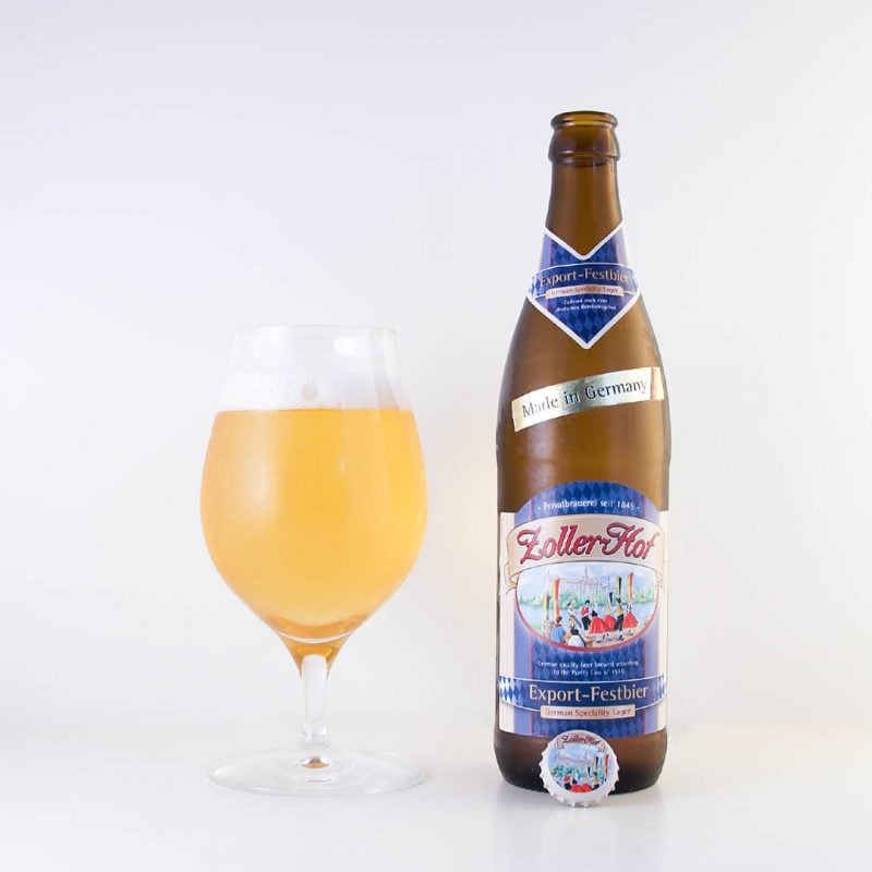 Zoller Hof Export Festbier från Brauerei Zoller-Hof är trevlig oktoberfestöl.
