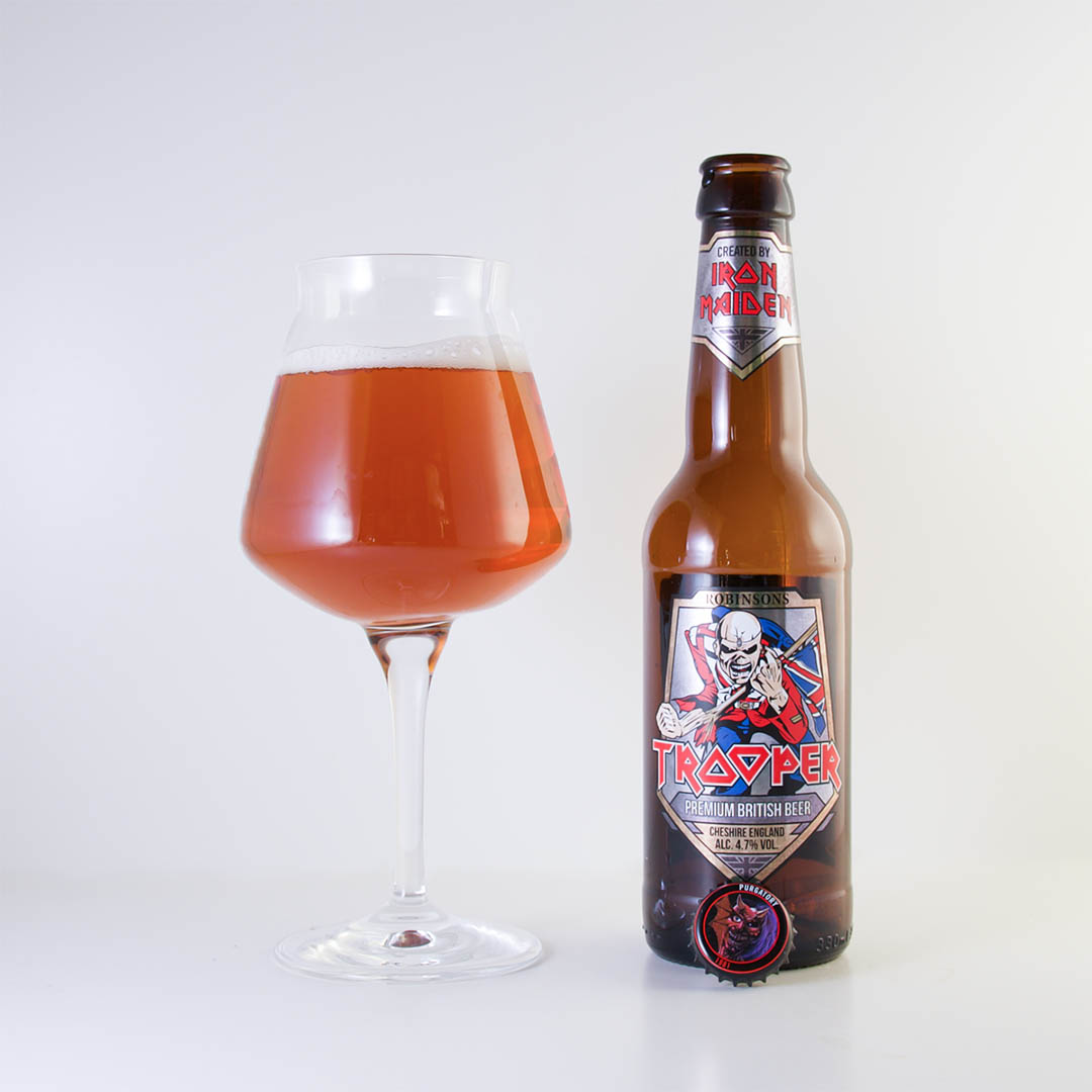 Iron Maiden Trooper från Robinsons Brewery är en rätt så trevlig öl faktiskt.
