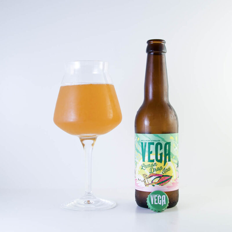 Lemon Drop IPA 3,5% från Vega Bryggeri är en speciell öl som sticker ut.