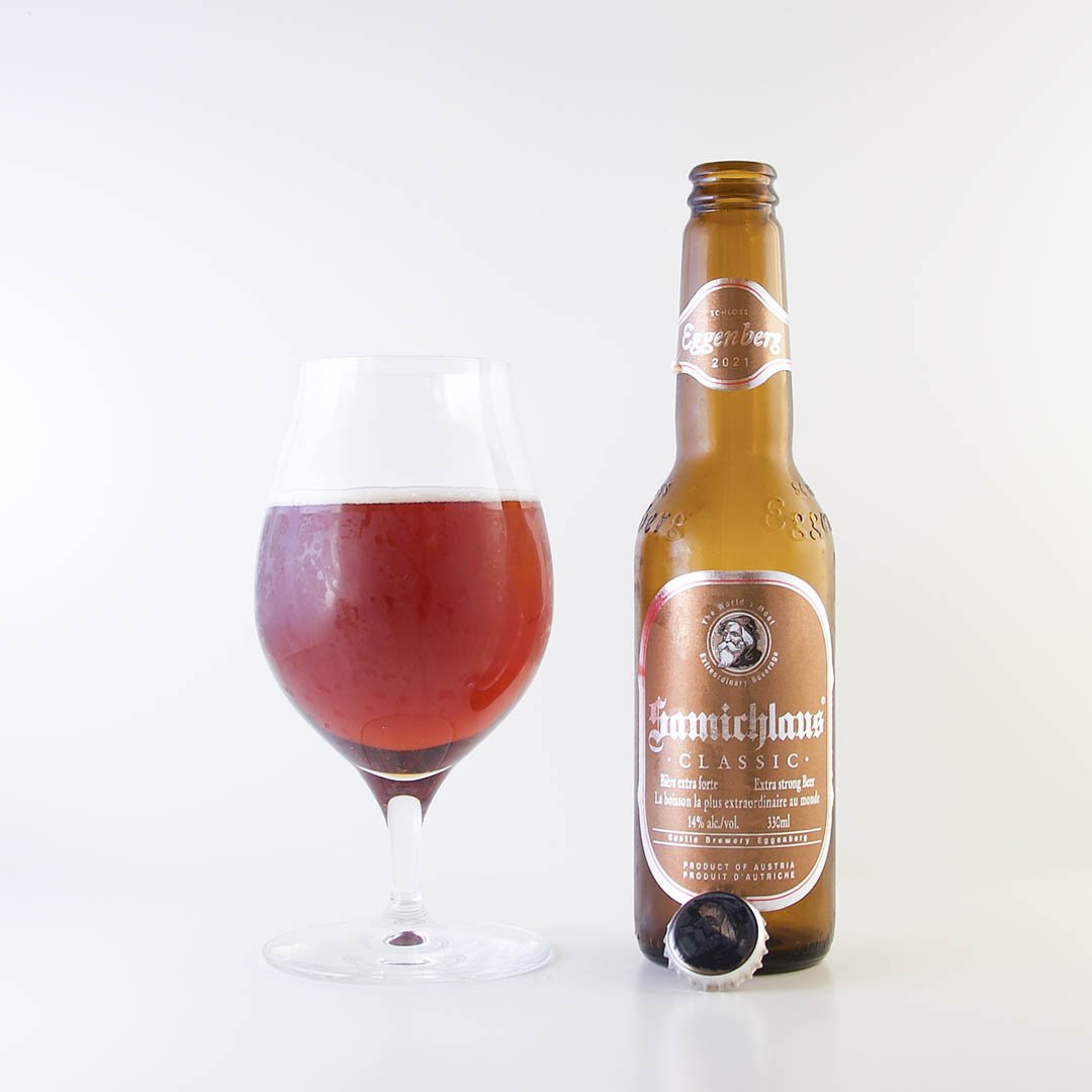 Samichlaus Classic från Eggenberger International är en stark rackare till öl.