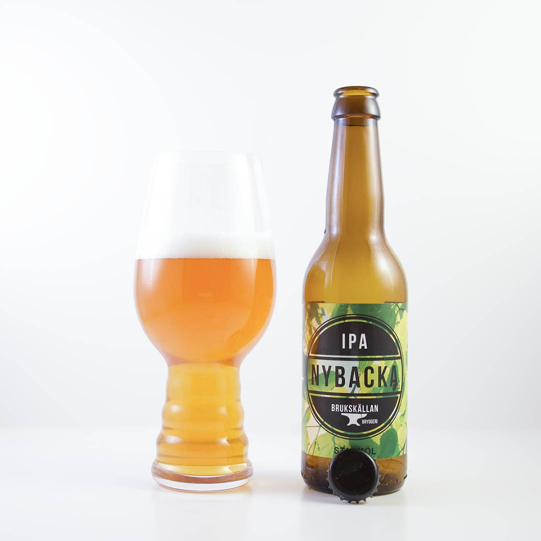 Nybacka IPA från Brukskällan Dalsland är helt okej öl.