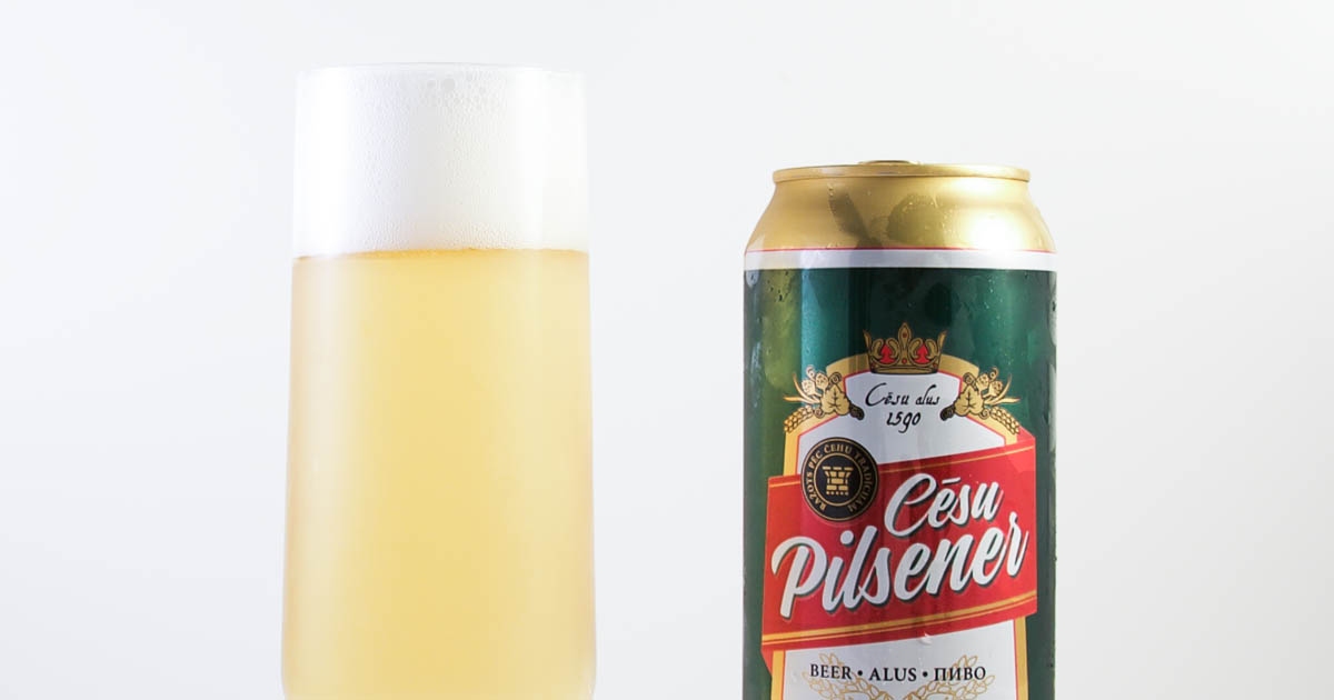 Cesu Pilsener från Cēsu Alus - Johans mat