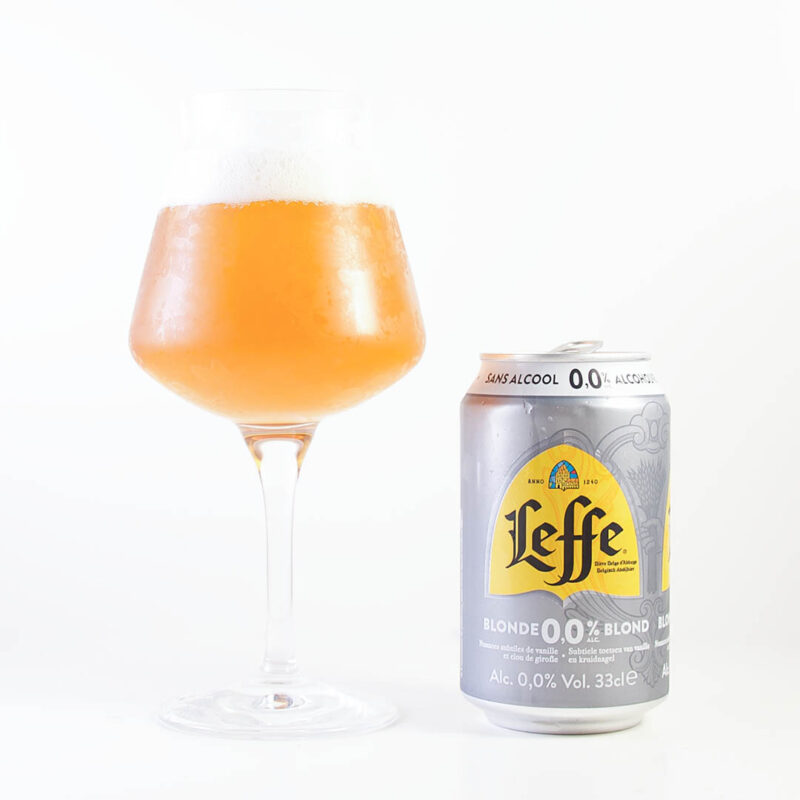 Leffe Blonde 0,0% alkoholfri är välsmakande öl.