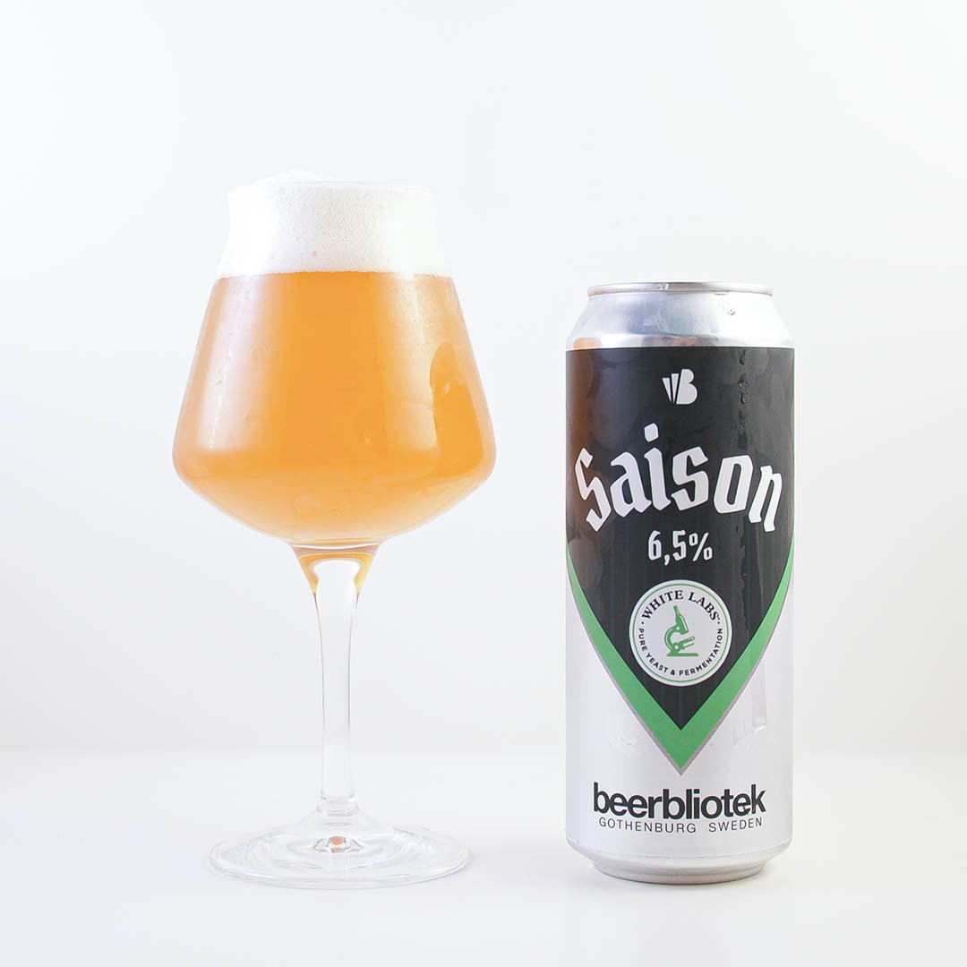 Beerbliotek Saison är samarbete med Whitelabs och det är en trevlig öl.