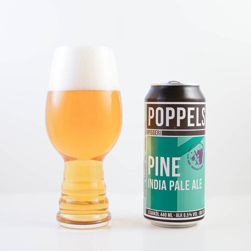 Pine India Pale Ale från Poppels Bryggeri är smakfull öl.