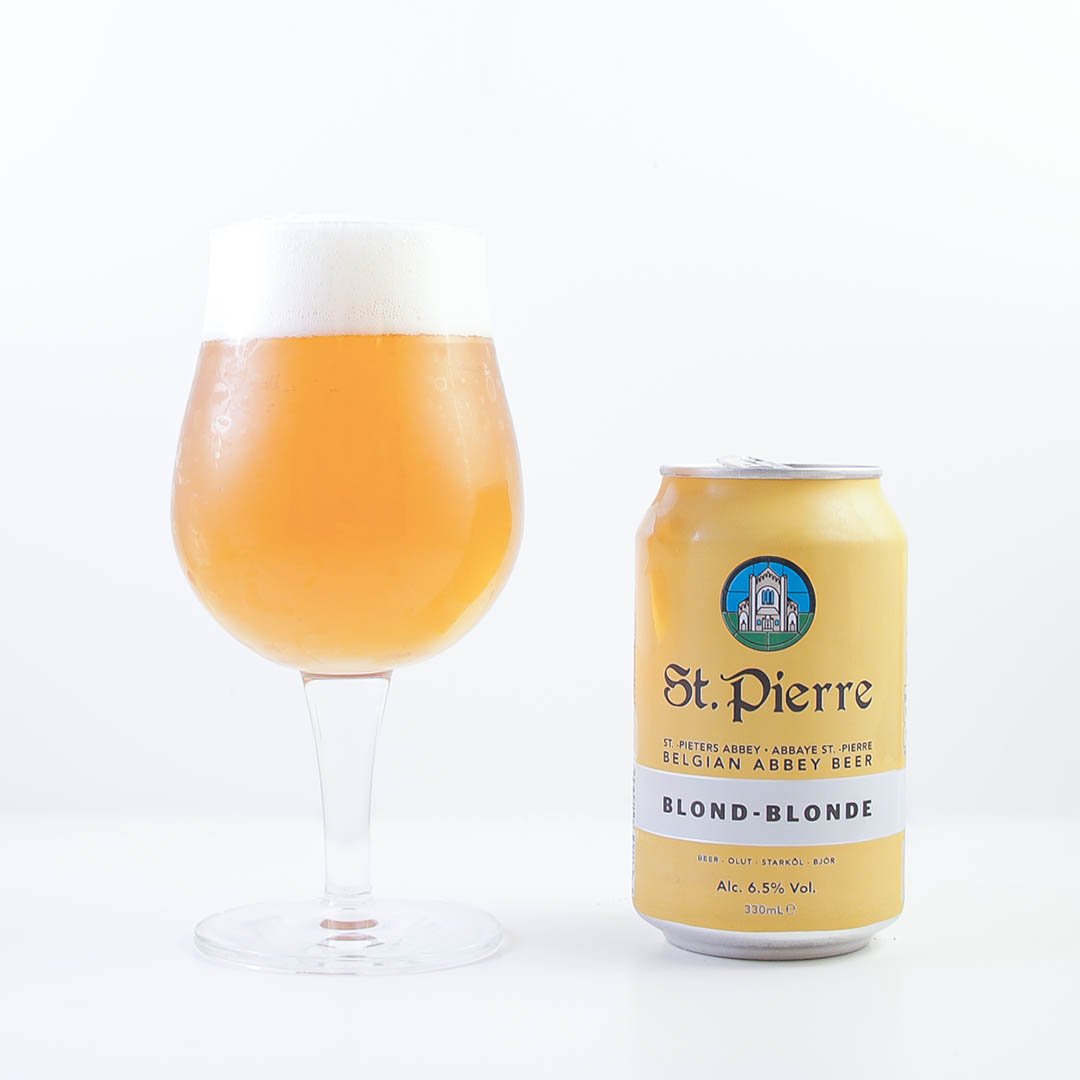 St. Pierre Blond från Swinkels Family Brewers är trevlig belgisk öl.