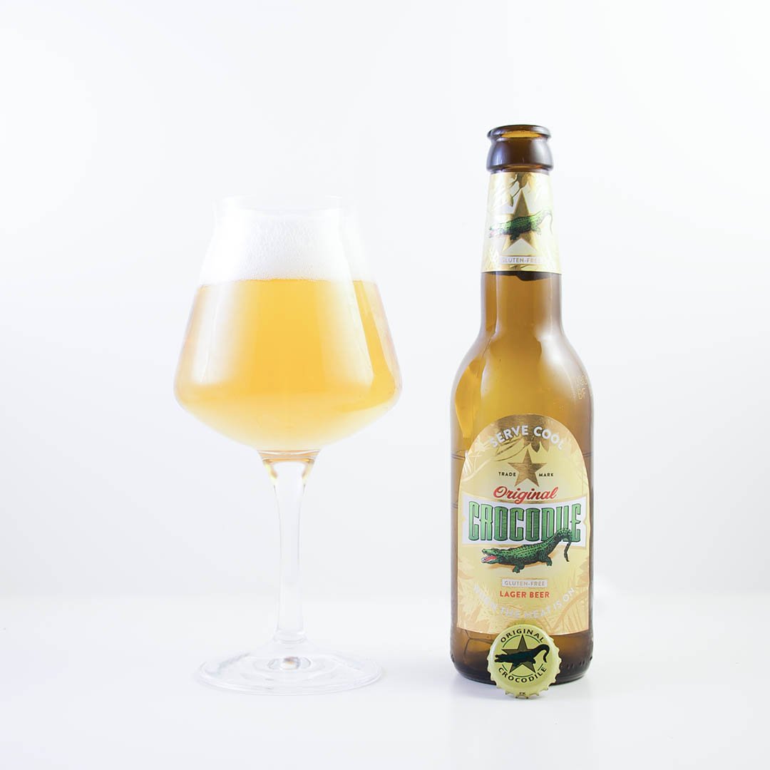 Crocodile glutenfri från Krönleins bryggeri är helt okej öl.