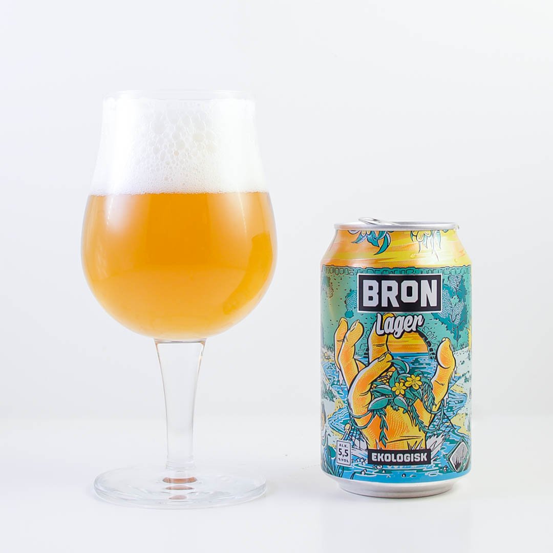 Bron Lager Ekologisk från Åbro Bryggeri är rätt så trevlig öl.