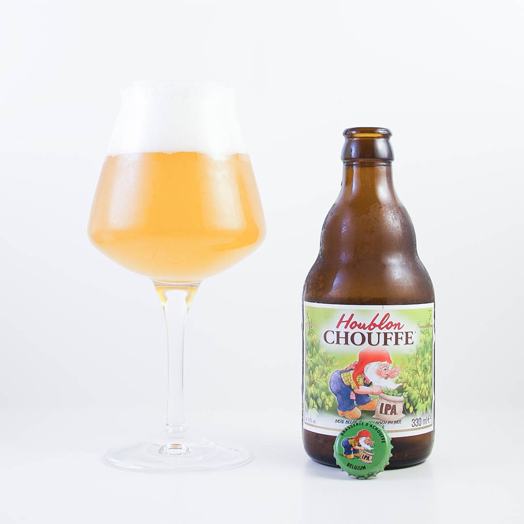 Houblon Chouffe IPA från Brasserie d’Achouffe är inte packad med tropisk doft och smak.