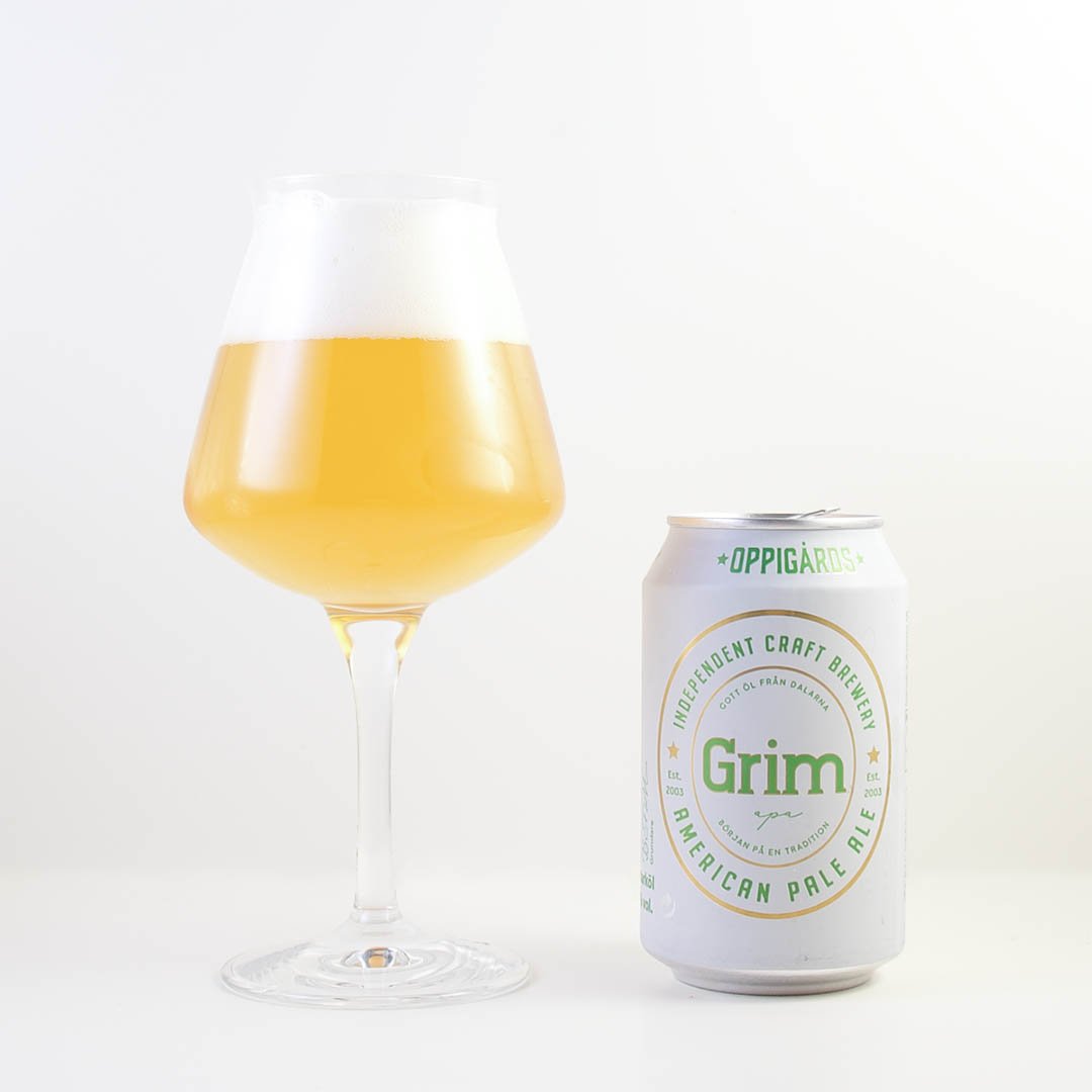 Grim APA från Oppigårds Bryggeri är välsmakande öl.