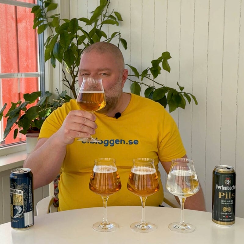 Billigaste starkölen - så gör du den själv genom att blanda två olika öler. För bara 24kr får du 3 glas med starköl.