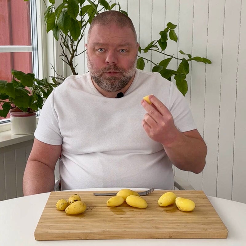 Potatis tillagad sous vide - Nu snackar vi bra potatis! Vill du servera den bästa "kokta" potatisen, då ska du tillaga den sous vide.