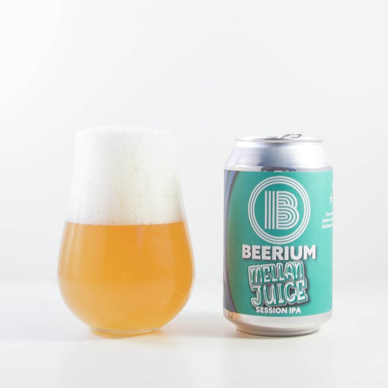 Beerium Mellanjuice från Beerium Kraftölsbryggeri är trevlig öl att dricka som sällskapsdryck eller hamburgare.