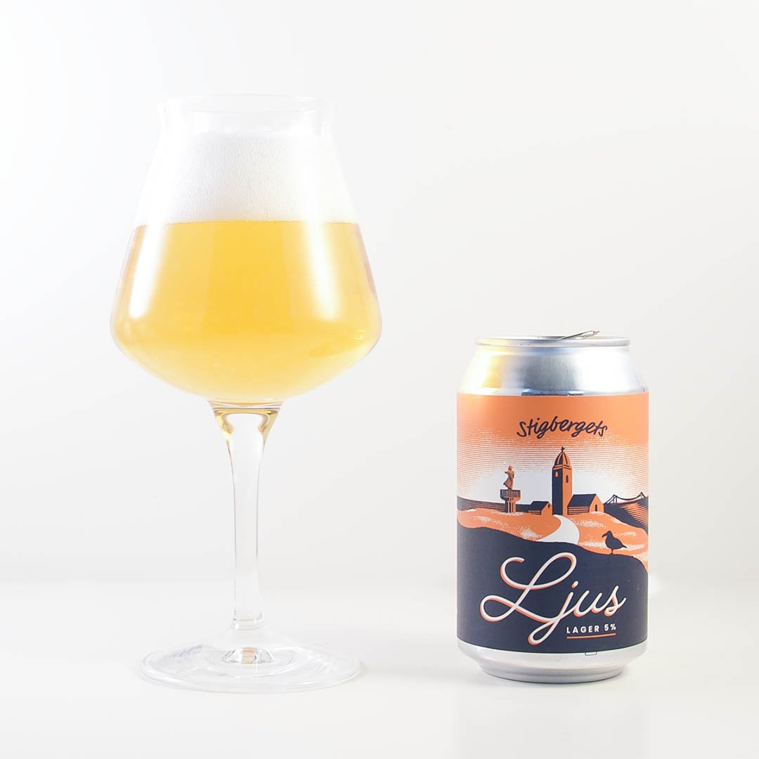 Stigbergets Ljus Lager från Stigbergets Bryggeri är välsmakande öl att dricka som sällskapsdryck. Till måltiden så passar all sorts mat