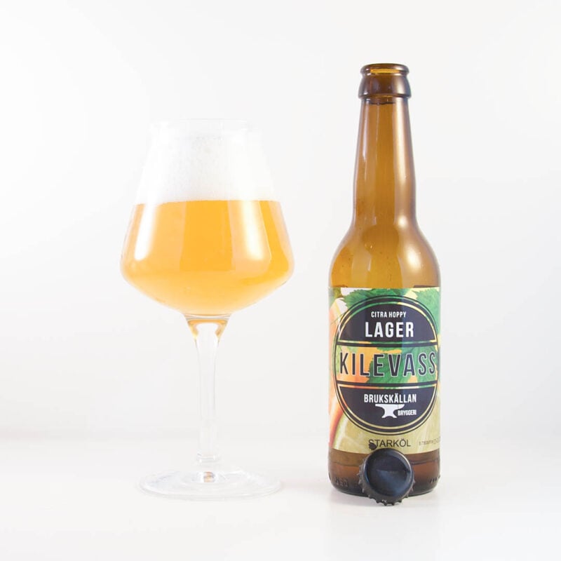 Kilevass från Brukskällan Bryggeri är trevlig öl att dricka som sällskapsdryck. Eller till rätter av fisk, skaldjur och asiatisk mat.