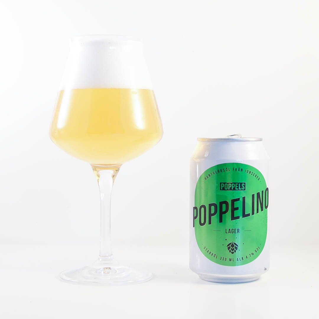 Poppelino Lager från Poppels Bryggeri är trevlig öl att dricka som sällskapsdryck eller till all sorts mat. En lättsam och frisk öl.