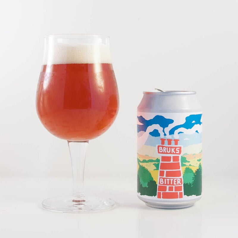 Bruks Bitter från O/O Brewing är trevlig öl att dricka som sällskapsdryck eller till många olika maträtter.
