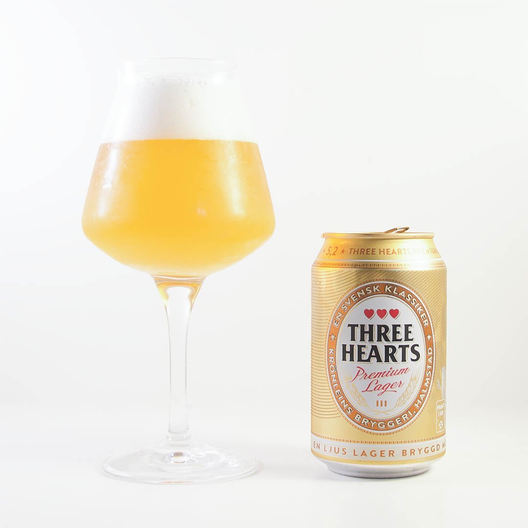 Three Hearts Premium från Krönleins Bryggeri är inte så premium om du frågar mig. Det är en mångsidig öl som inte riktigt tilltalar mig.