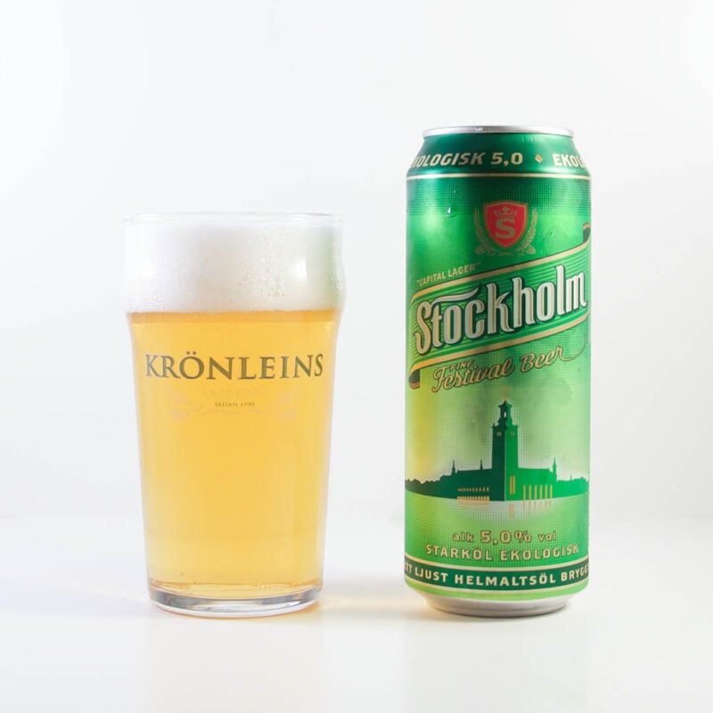 Stockholm från Krönleins Bryggeri faller inte mig i smaken. Jag prioriterar att dricka annan öl fortsättningsvis.